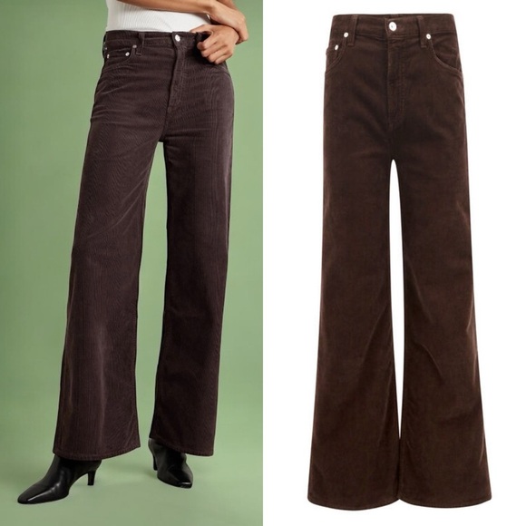 Anthropologie Citizens of Humanity Corduroy Brown Paloma...